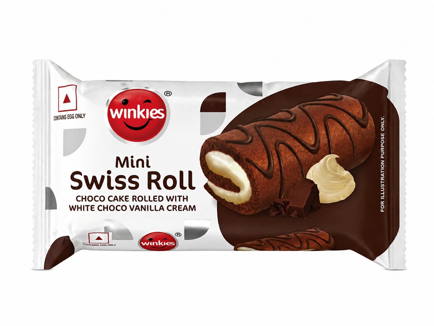 WINKIES MINI SWISS ROLL - Choco Cake