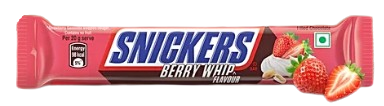 Snickers Berry Whip Flavored Chocolate Bar 22g