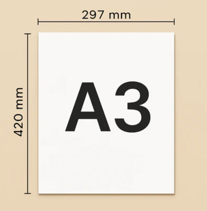 A3 Paper White (5 Sheets)