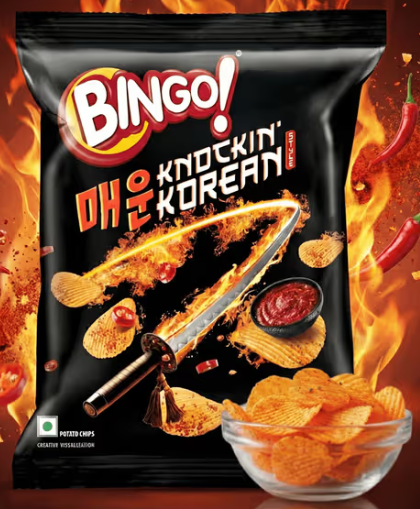 Bingo Potato Chips Knockin' Korean