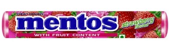 Mentos Strawberry Chewy Toffee 28.6g