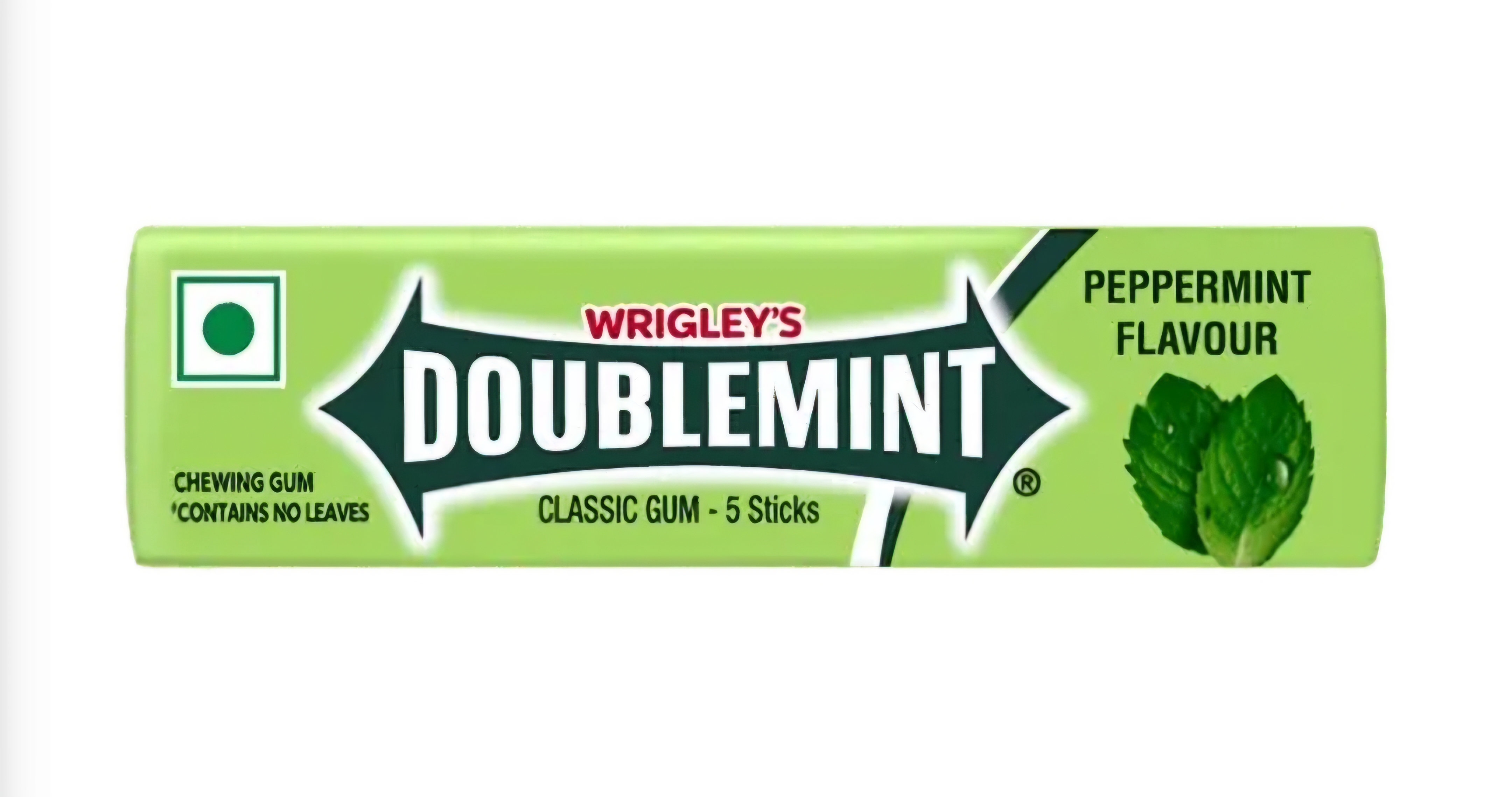 Doublemint Peppermint Flavour Classic Chewing Gum